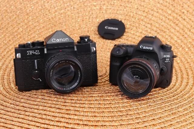 Beste Kamera - Canon F1 oder 5D Mark IV