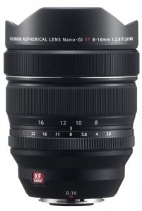 Fuji Zoom Objektiv XF-8-16mm f2,8 R LM WR